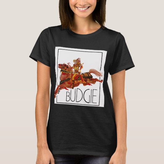 BUDGIE- Budgie- 1971 T-shirt (Voorkant)