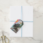 Budgie Cadeaulabel (Met Touw)
