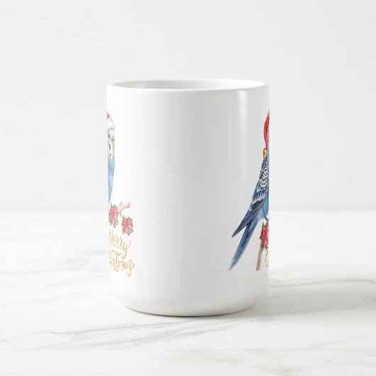 Budgie Christmas Koffiemok (Center)