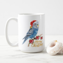 Budgie Christmas Koffiemok