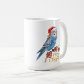 Budgie Christmas Koffiemok (Voorkant rechts)