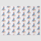 Budgie Christmas  Tissuepapier (Voorkant)