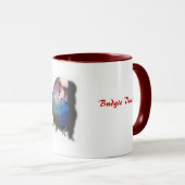 Budgie Drink Mok (Voorkant rechts)