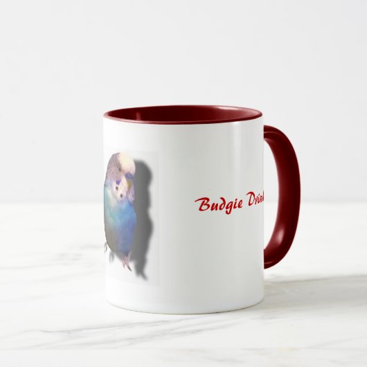 Budgie Drink Mok (Voorkant rechts)