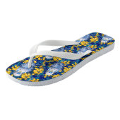 Budgie En Wattle Patroon Teenslippers (Schuin)