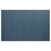 Budgie Frenzy Fabric (marine) Stof (Yard (91,4 cm))