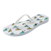 Budgie Frenzy Flip Flops (Kies kleur) (Schuin)