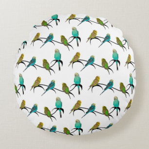 Budgie Frenzy Kussen (kies kleur)