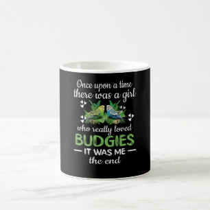 Budgie Girl Gifts Budgie Lover Paraket Budgerigar Koffiemok