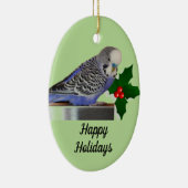 Budgie Holiday Ornament (Rechts)