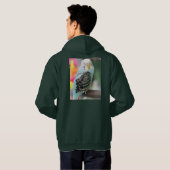 Budgie Hoodie (Achterkant volledig)