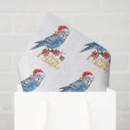 Budgie Kerstmis Tissuepapier