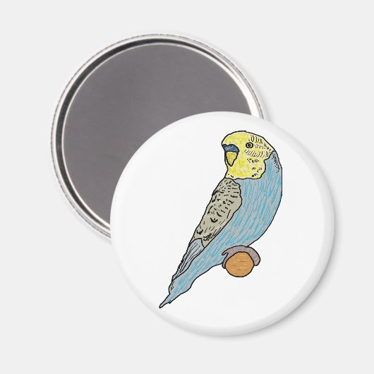 Budgie Magneet (Voorkant / Achterkant)