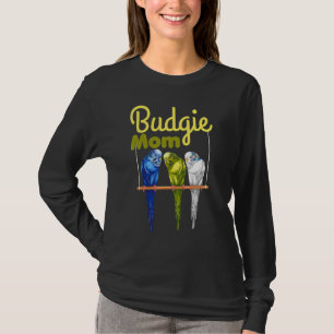 Budgie Moeder Parkiet Budgerigar Vogelen Vogel T-shirt