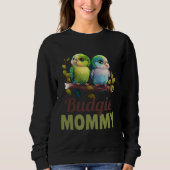 Budgie Mom Budgerigar Parakeet Bird 7 Trui (Voorkant)