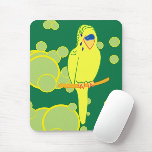 Budgie Mousepad Muismat (Met muis)