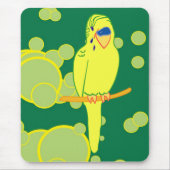 Budgie Mousepad Muismat (Voorkant)