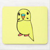 Budgie Mousepad Muismat (Voorkant)