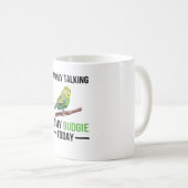 Budgie Owner Budgie Lover Parakeet Bird Budgerigar Koffiemok (Voorkant rechts)