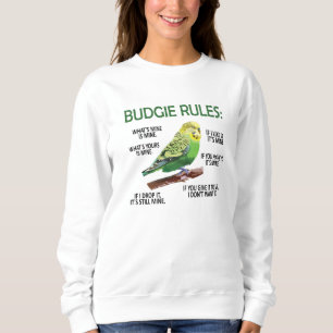 Budgie Owner Budgie Lover Parakeet Bird Budgerigar Trui