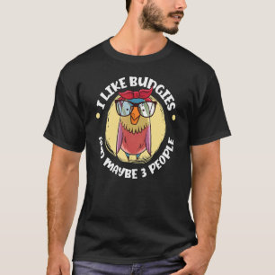 Budgie Parakeet Bird Cockatiel T-shirt