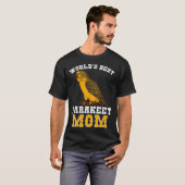 Budgie Parakeet Mom Budgerigar T-shirt (Voorkant volledig)