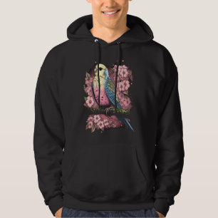Budgie Parkiet Vogel Japanse Kersenbloesem Sakura Hoodie