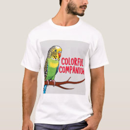 Budgie Parrot Delight: kleurrijke metgezel T-shirt