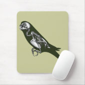 Budgie skeleton muismat (Met muis)