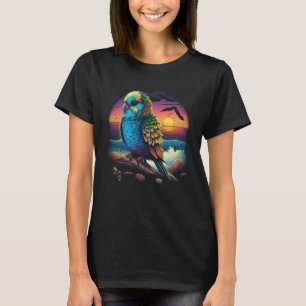 Budgie Strand Grasparkiet Parkiet Vogel Zomer 1 T-shirt