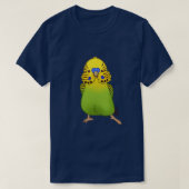 Budgie T-shirt voor Hem () (Design voorkant)