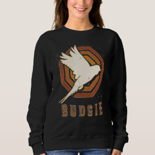Budgie Vintage Retro Klassieke Dierenliefde Trui