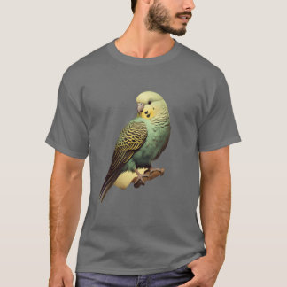 Budgie voor een ornitholoog vogel eigenaar budgie t-shirt
