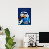 Budgie wil een Scratch Poster (Thuiskantoor)
