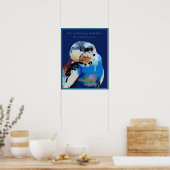 Budgie wil een Scratch Poster (Keuken)