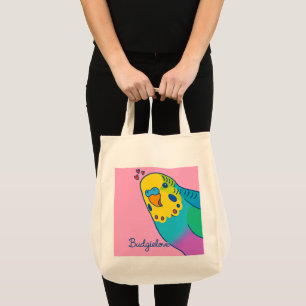 Budgielove Boodschappentas  Tote Bag