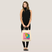Budgielove Boodschappentas Tote Bag (Voorkant (model))