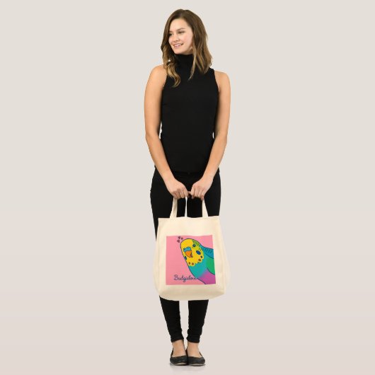 Budgielove Grocerybag  Tote Bag (Voorkant (model))