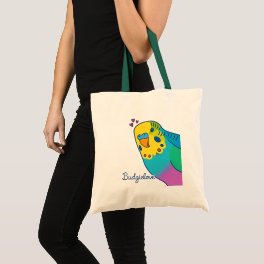 Budgielove Tote Bag (Voorkant (product))