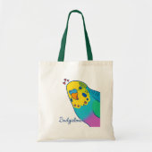 Budgielove Tote Bag (Voorkant)