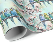 Budgies Cadeaupapier (Rol Hoek)