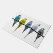 Budgies Deurmat (Schuin)