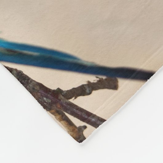 Budgies in Love Fleece Blanket (Hoek)