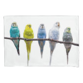 Budgies Kussensloop (Voorkant)