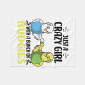 Budgies Lovers | Vogelgezelschapsdieren Fleece Deken (Voorkant (Horizontaal))