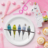 Budgies Papieren Bordje (Feest)