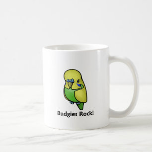 Budgies Rock. Koffiemok