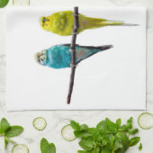 Budgies Theedoek (Gevouwen)