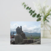 Budha Statue Briefkaart (Staand voorkant)