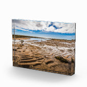 Budir Beach, IJsland Fotoblokken (Rechts)